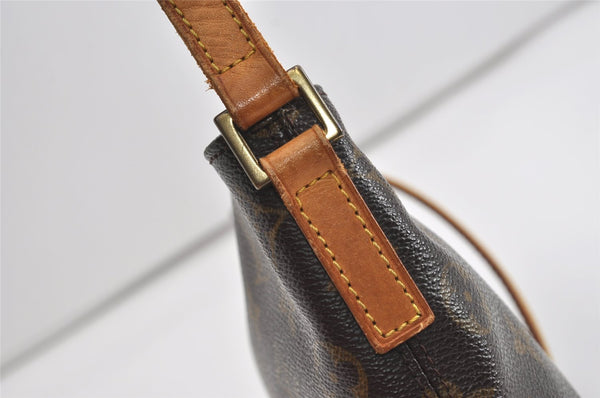Authentic Louis Vuitton Monogram Trotteur Shoulder Cross Bag M51240 LV 1323I