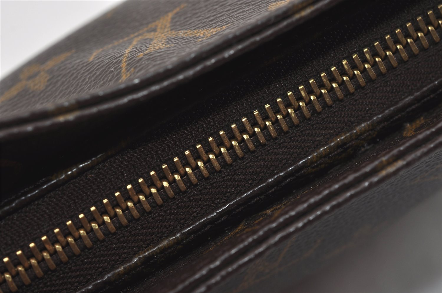 Authentic Louis Vuitton Monogram Trotteur Shoulder Cross Bag M51240 LV 1323I