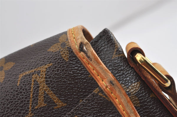 Authentic Louis Vuitton Monogram Menilmontant PM M40474 Shoulder Cross Bag 1324I