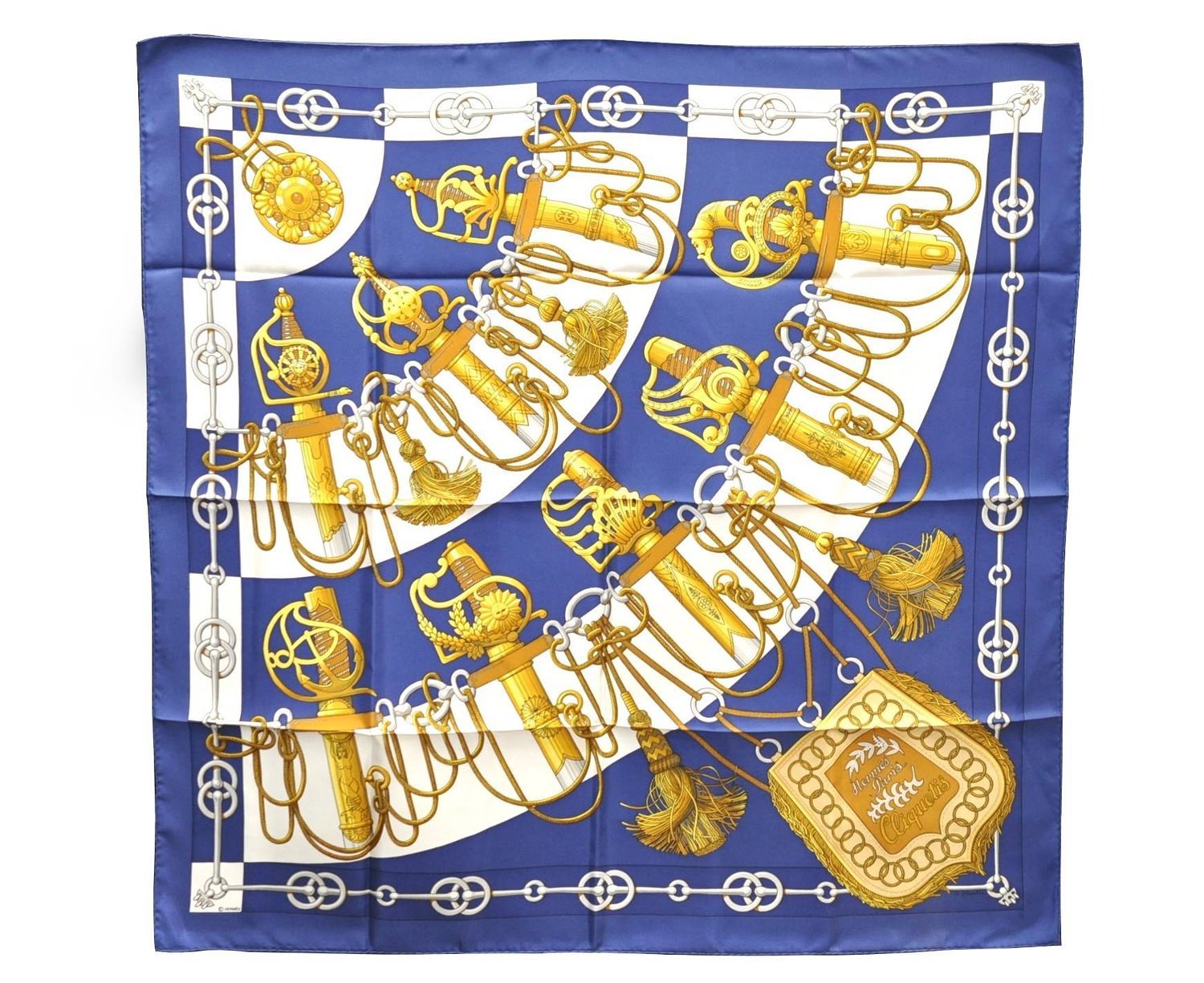 Authentic HERMES Carre 90 Scarf 