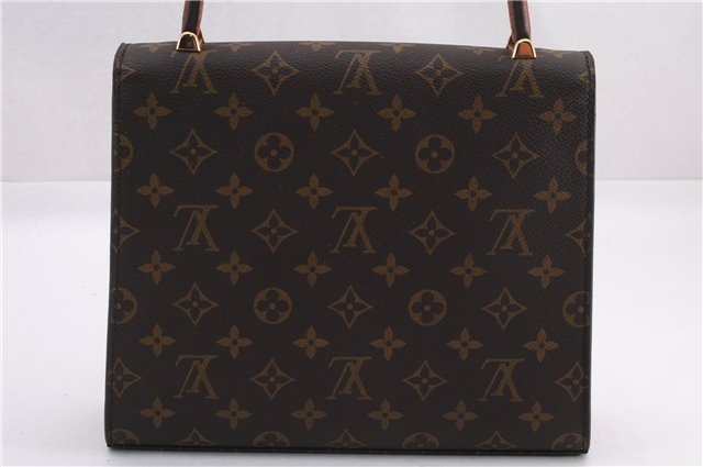 Authentic Louis Vuitton Monogram Malesherbes Hand Bag Purse M51379 LV 1326F