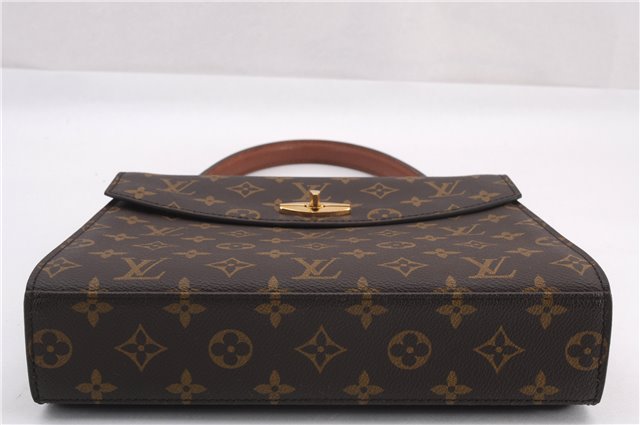 Authentic Louis Vuitton Monogram Malesherbes Hand Bag Purse M51379 LV 1326F