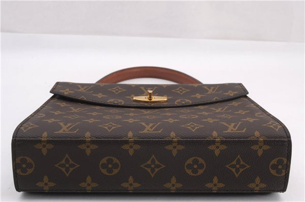 Authentic Louis Vuitton Monogram Malesherbes Hand Bag Purse M51379 LV 1326F