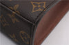 Authentic Louis Vuitton Monogram Malesherbes Hand Bag Purse M51379 LV 1326F