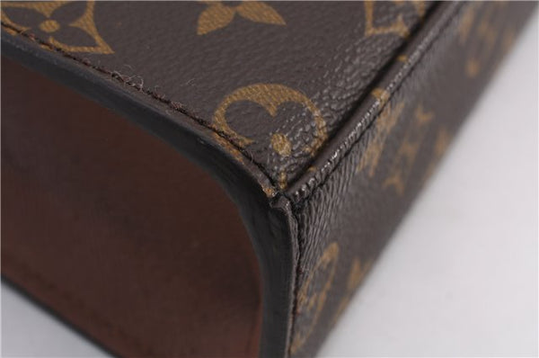 Authentic Louis Vuitton Monogram Malesherbes Hand Bag Purse M51379 LV 1326F