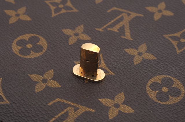 Authentic Louis Vuitton Monogram Malesherbes Hand Bag Purse M51379 LV 1326F