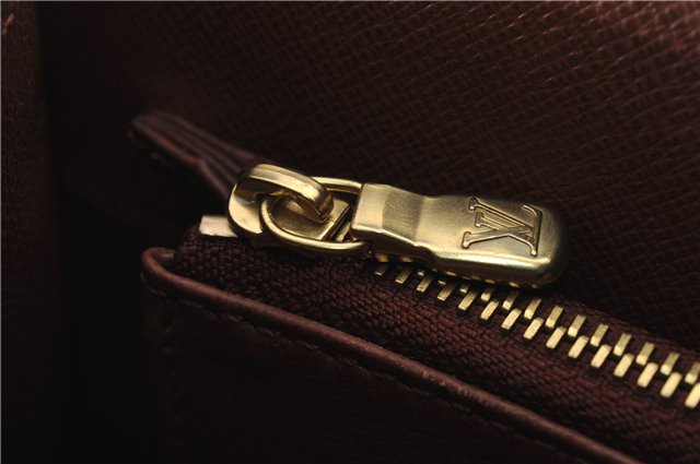 Authentic Louis Vuitton Monogram Malesherbes Hand Bag Purse M51379 LV 1326F