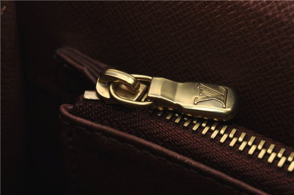 Authentic Louis Vuitton Monogram Malesherbes Hand Bag Purse M51379 LV 1326F