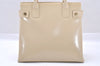 Authentic GUCCI Vintage 2Way Shoulder Hand Bag Purse Enamel White Junk 1326I