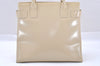 Authentic GUCCI Vintage 2Way Shoulder Hand Bag Purse Enamel White Junk 1326I