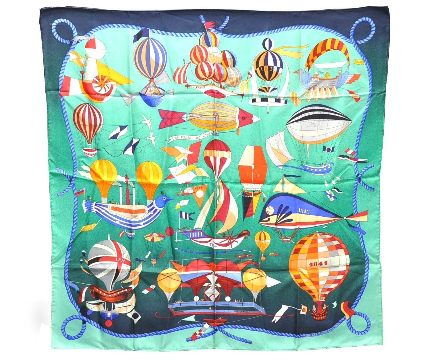 Authentic HERMES Carre 90 Scarf 