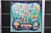 Authentic HERMES Carre 90 Scarf "LES FOLIES DU CIEL" Silk Green 1327D