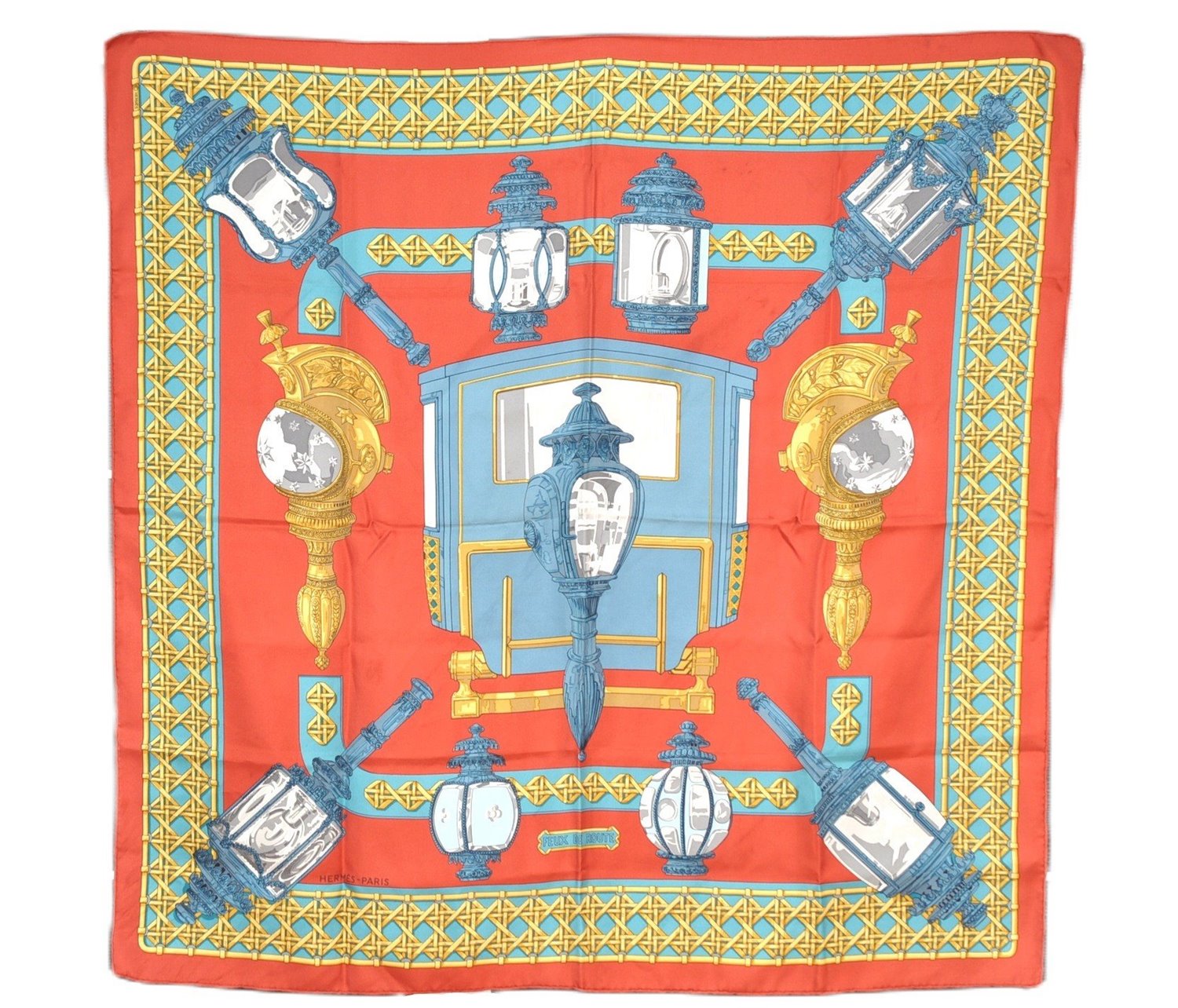 Authentic HERMES Carre 90 Scarf 