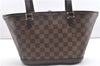 Authentic Louis Vuitton Damier Manosque PM Shoulder Tote Bag N51121 LV 1328F
