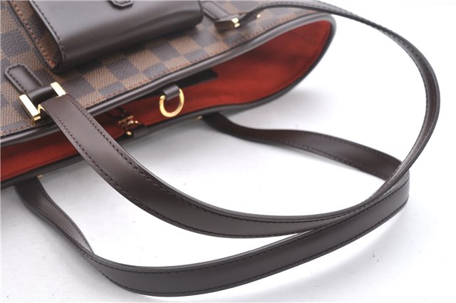 Authentic Louis Vuitton Damier Manosque PM Shoulder Tote Bag N51121 LV 1328F