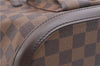 Authentic Louis Vuitton Damier Manosque PM Shoulder Tote Bag N51121 LV 1328F