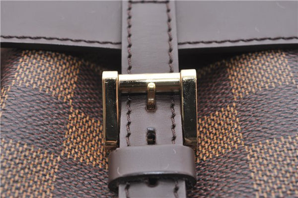 Authentic Louis Vuitton Damier Manosque PM Shoulder Tote Bag N51121 LV 1328F