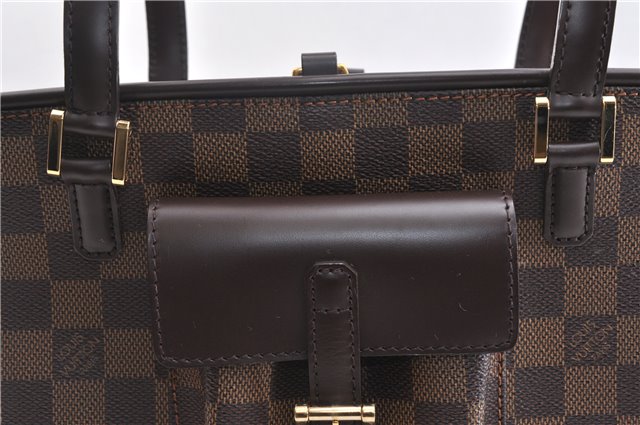 Authentic Louis Vuitton Damier Manosque PM Shoulder Tote Bag N51121 LV 1328F