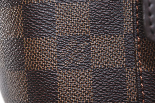 Authentic Louis Vuitton Damier Manosque PM Shoulder Tote Bag N51121 LV 1328F