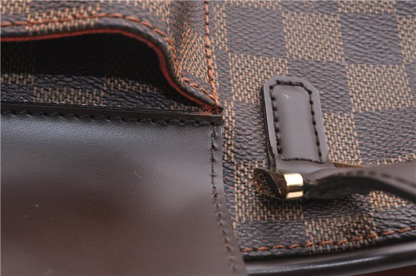 Authentic Louis Vuitton Damier Manosque PM Shoulder Tote Bag N51121 LV 1328F