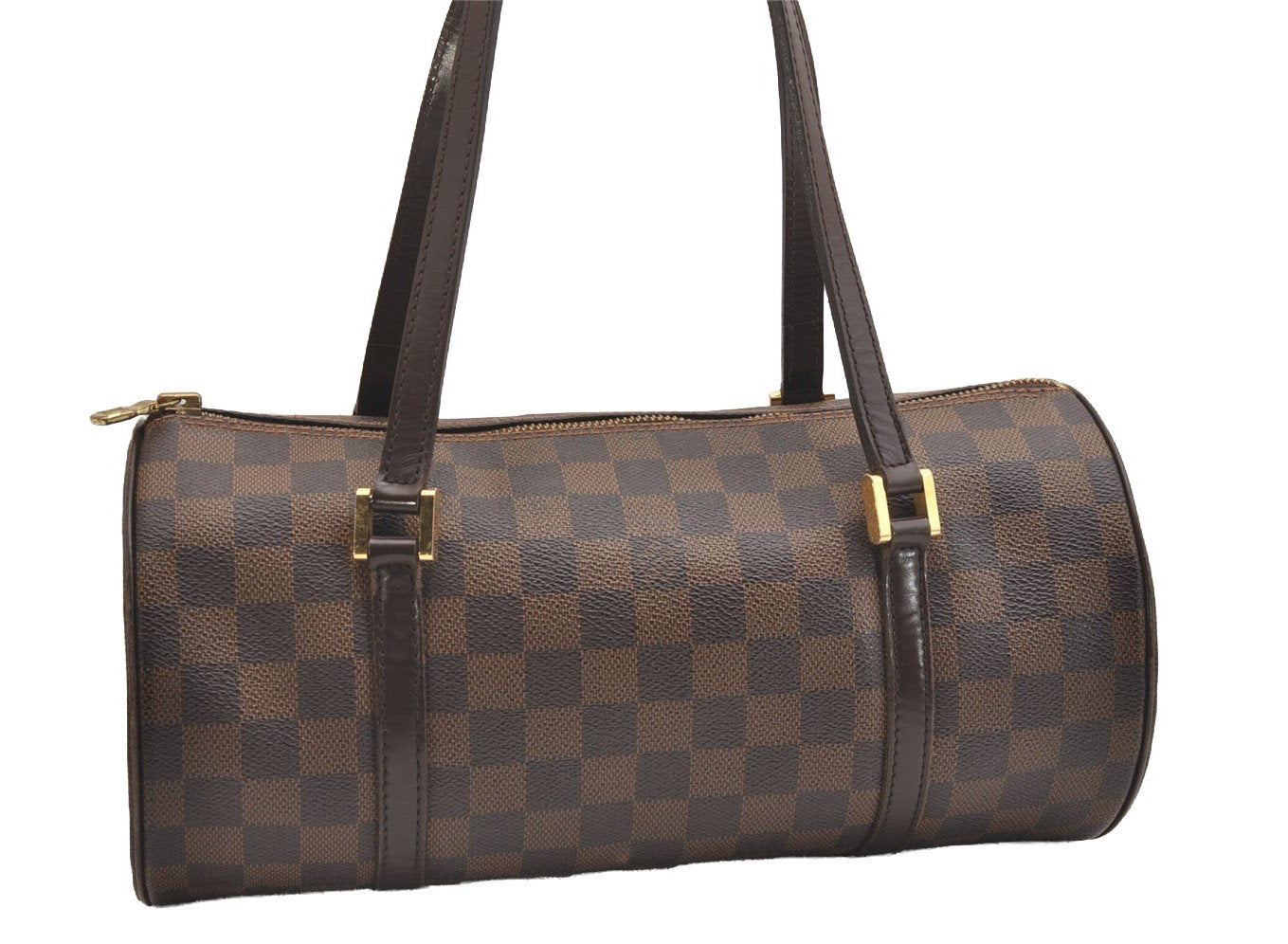 Authentic Louis Vuitton Damier Papillon 30 Hand Bag Purse N51303 LV 1328I