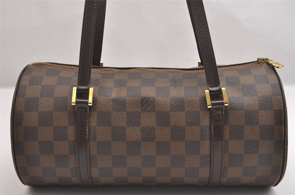Authentic Louis Vuitton Damier Papillon 30 Hand Bag Purse N51303 LV 1328I