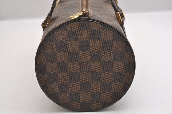 Authentic Louis Vuitton Damier Papillon 30 Hand Bag Purse N51303 LV 1328I