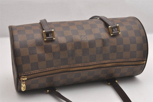 Authentic Louis Vuitton Damier Papillon 30 Hand Bag Purse N51303 LV 1328I