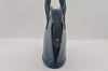 Authentic Louis Vuitton Epi Saint Jacques Poignier Long Shoulder Bag Blue 1331I