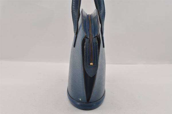 Authentic Louis Vuitton Epi Saint Jacques Poignier Long Shoulder Bag Blue 1331I