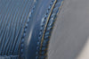 Authentic Louis Vuitton Epi Saint Jacques Poignier Long Shoulder Bag Blue 1331I