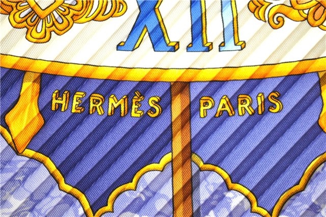 Authentic HERMES Pleats Scarf 