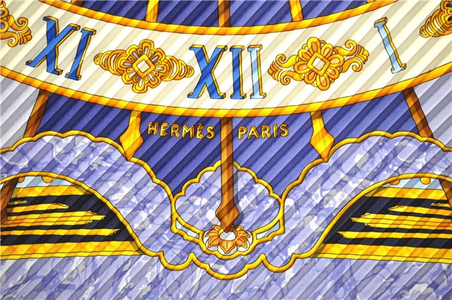 Authentic HERMES Pleats Scarf 