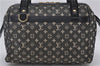 Authentic Louis Vuitton Monogram Mini Josephine PM Hand Bag Black LV 1332E