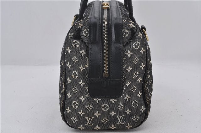Authentic Louis Vuitton Monogram Mini Josephine PM Hand Bag Black LV 1332E