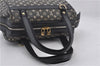 Authentic Louis Vuitton Monogram Mini Josephine PM Hand Bag Black LV 1332E