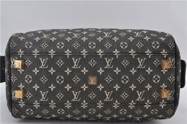 Authentic Louis Vuitton Monogram Mini Josephine PM Hand Bag Black LV 1332E