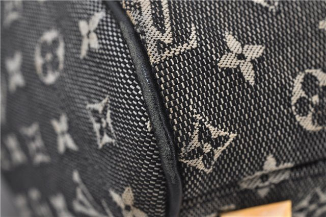 Authentic Louis Vuitton Monogram Mini Josephine PM Hand Bag Black LV 1332E