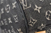 Authentic Louis Vuitton Monogram Mini Josephine PM Hand Bag Black LV 1332E