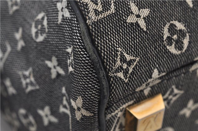 Authentic Louis Vuitton Monogram Mini Josephine PM Hand Bag Black LV 1332E