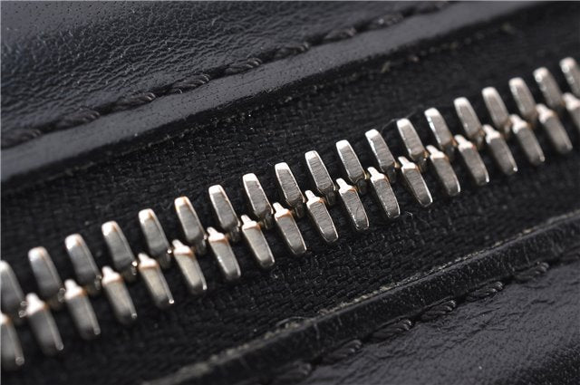 Authentic Louis Vuitton Monogram Mini Josephine PM Hand Bag Black LV 1332E