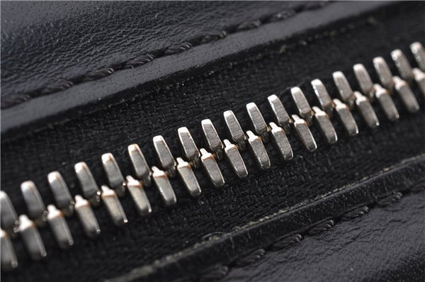 Authentic Louis Vuitton Monogram Mini Josephine PM Hand Bag Black LV 1332E