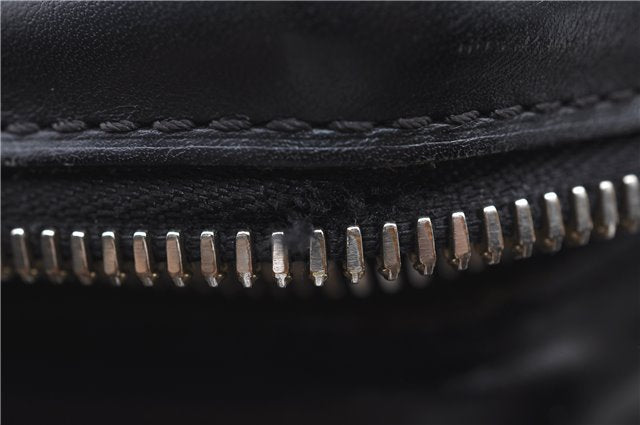 Authentic Louis Vuitton Monogram Mini Josephine PM Hand Bag Black LV 1332E