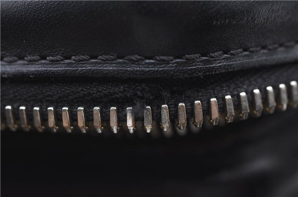 Authentic Louis Vuitton Monogram Mini Josephine PM Hand Bag Black LV 1332E