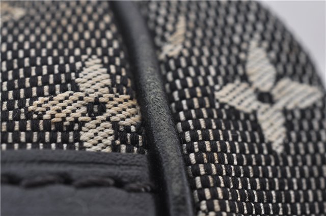 Authentic Louis Vuitton Monogram Mini Josephine PM Hand Bag Black LV 1332E