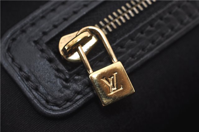 Authentic Louis Vuitton Monogram Mini Josephine PM Hand Bag Black LV 1332E