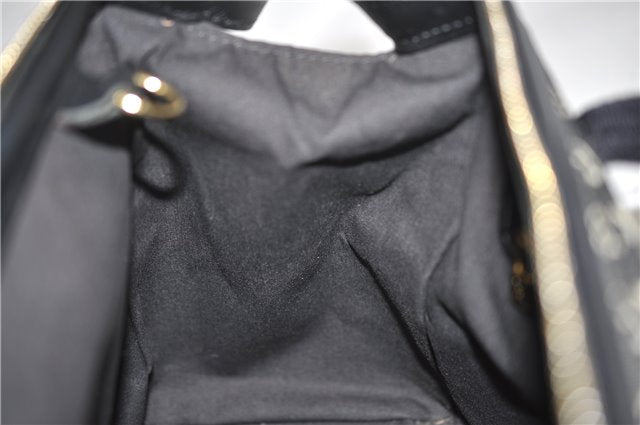 Authentic Louis Vuitton Monogram Mini Josephine PM Hand Bag Black LV 1332E