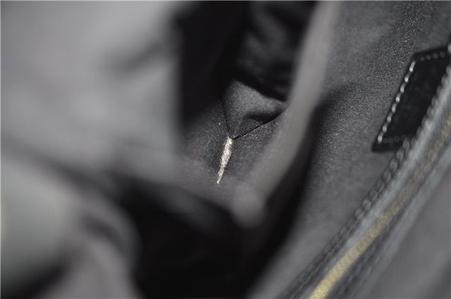 Authentic Louis Vuitton Monogram Mini Josephine PM Hand Bag Black LV 1332E