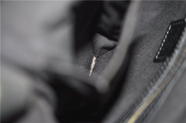 Authentic Louis Vuitton Monogram Mini Josephine PM Hand Bag Black LV 1332E