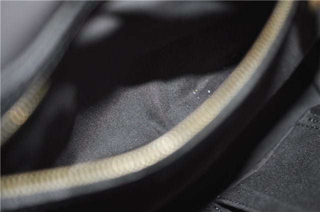 Authentic Louis Vuitton Monogram Mini Josephine PM Hand Bag Black LV 1332E